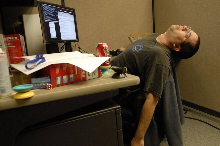 Na drzemkę w pracy pozwalają sobie najodważniejsi