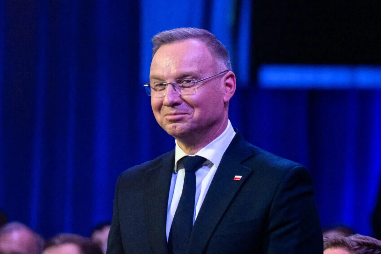 Spotkani Andrzeja Dudy i Donalda Trumpa Andrzej Duda na konwencji CPAC