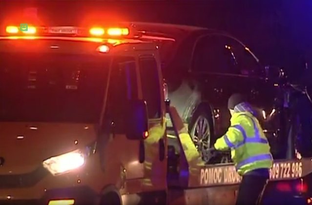 Wypadek Beaty Szydło w Oświęcimiu.