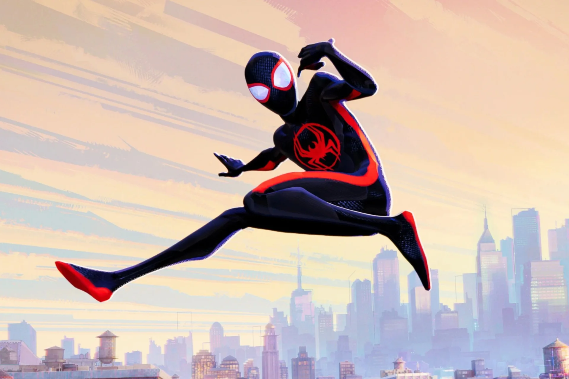 Miles Morales w filmie "Spider-Man: Poprzez multiwersum".