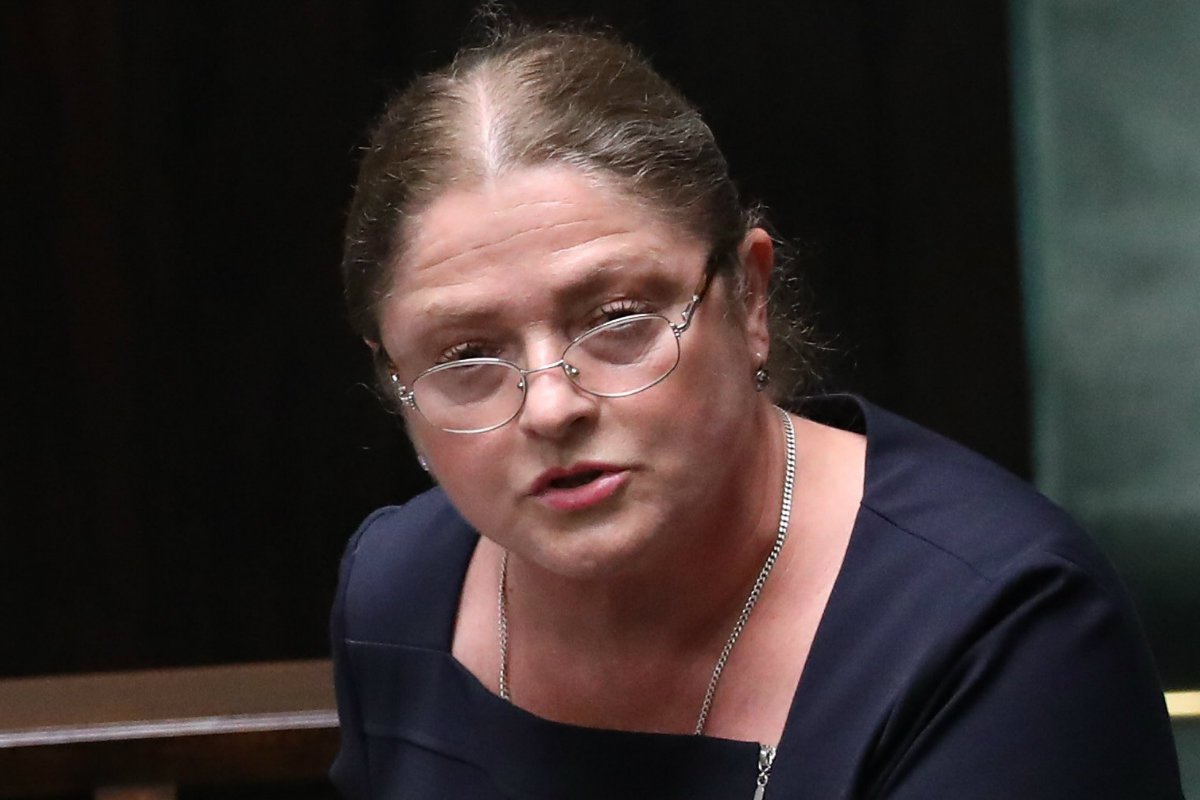 Krystyna Pawłowicz podziękowała Markowi Kuchcińskiemu za cztery lata pracy.