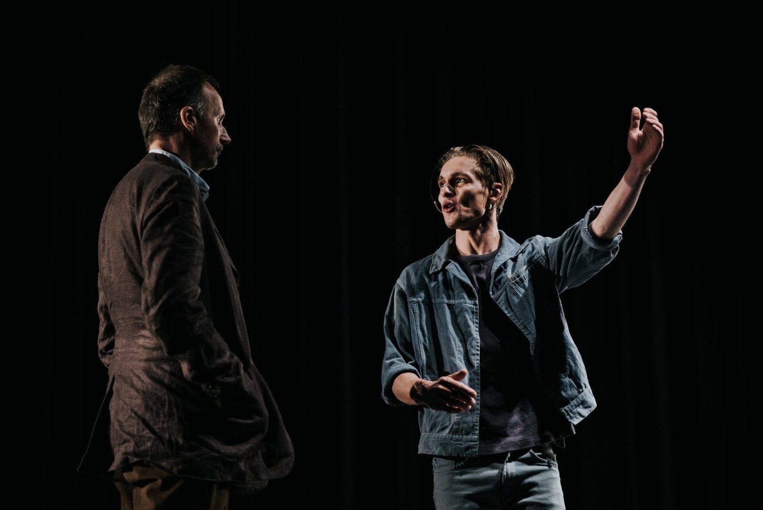 Spektakl "Egzaminy" w ramach 14 Międzynarodowego Festiwalu Filmowego "Tofifest" w Toruniu