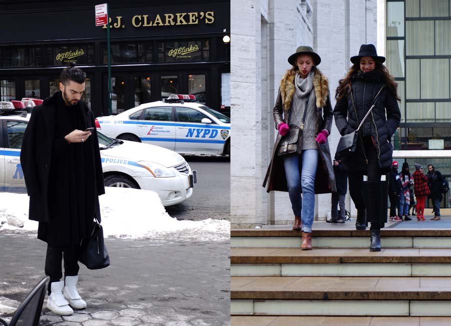 Fashionistas w poszukiwaniu kolejengo pokazu...