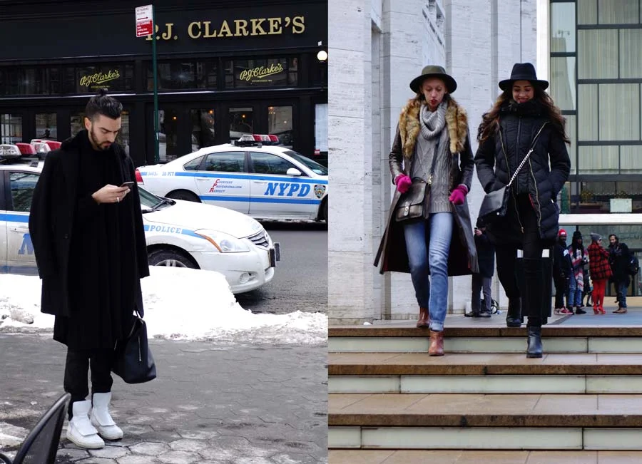 Fashionistas w poszukiwaniu kolejengo pokazu...