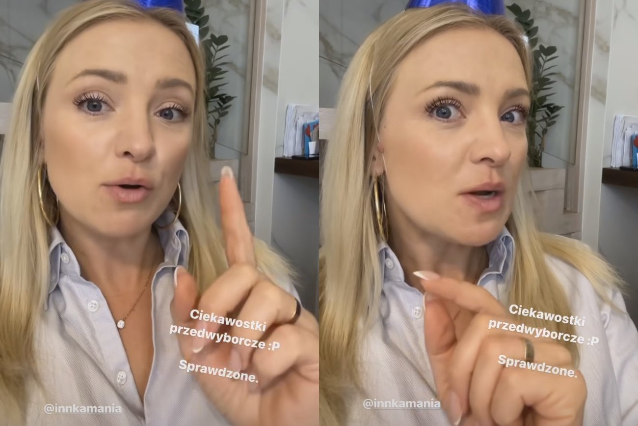 Kurdej-Szatan o ciekawostkach przedwyborczych. Na InstaStory przemówiła też jej mama