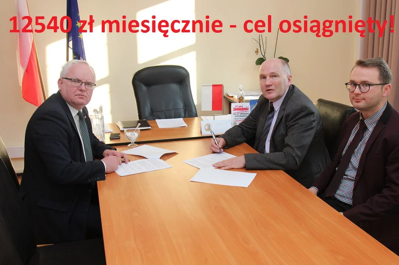 Podwyżka o 100 proc. i to z wyrównaniem od początku roku. "Program PiS Rodzina na swoim w starostwie w Trzebnicy"