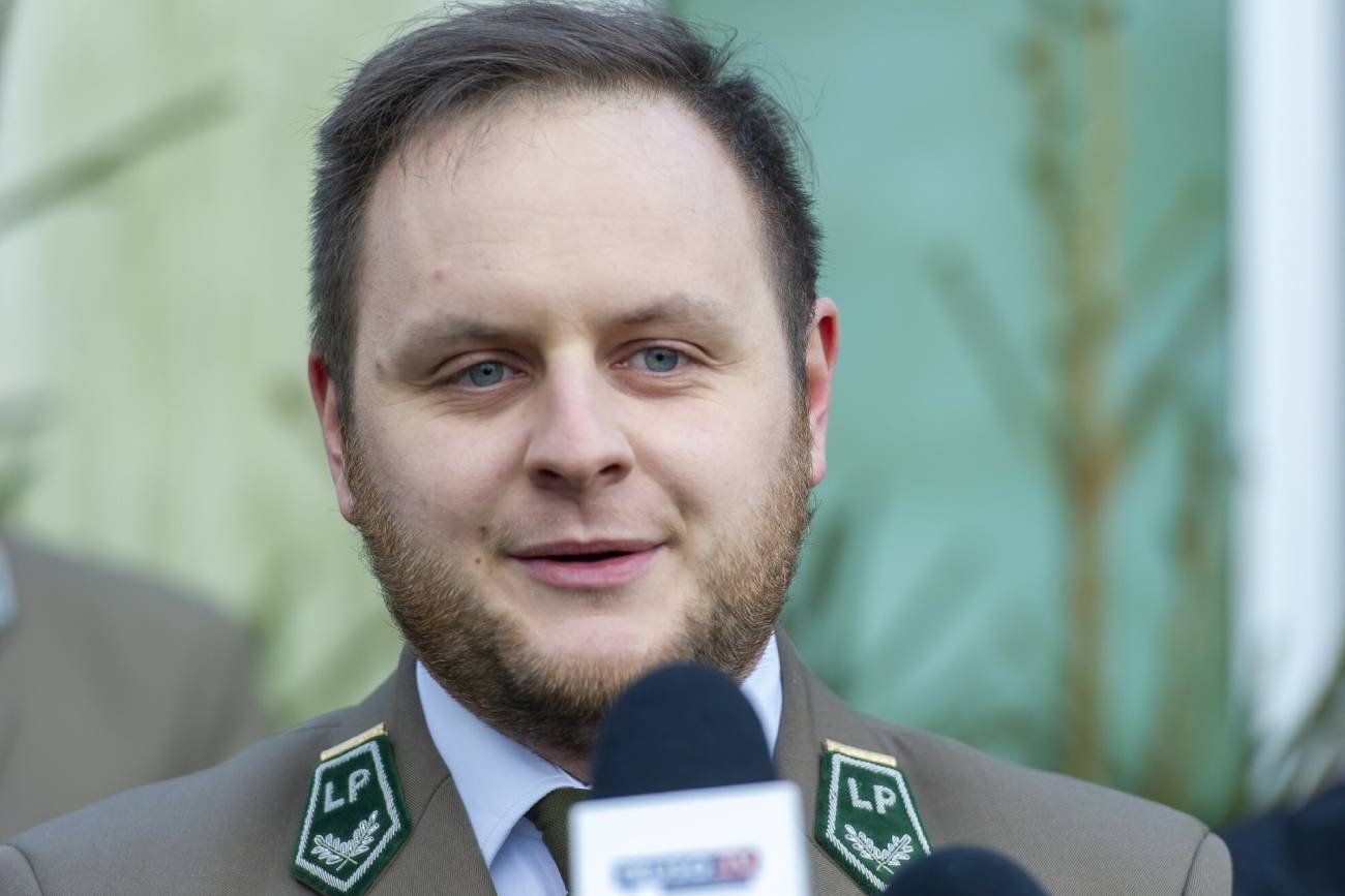 Michał Gzowski, rzecznik prasowy Lasów Państwowych