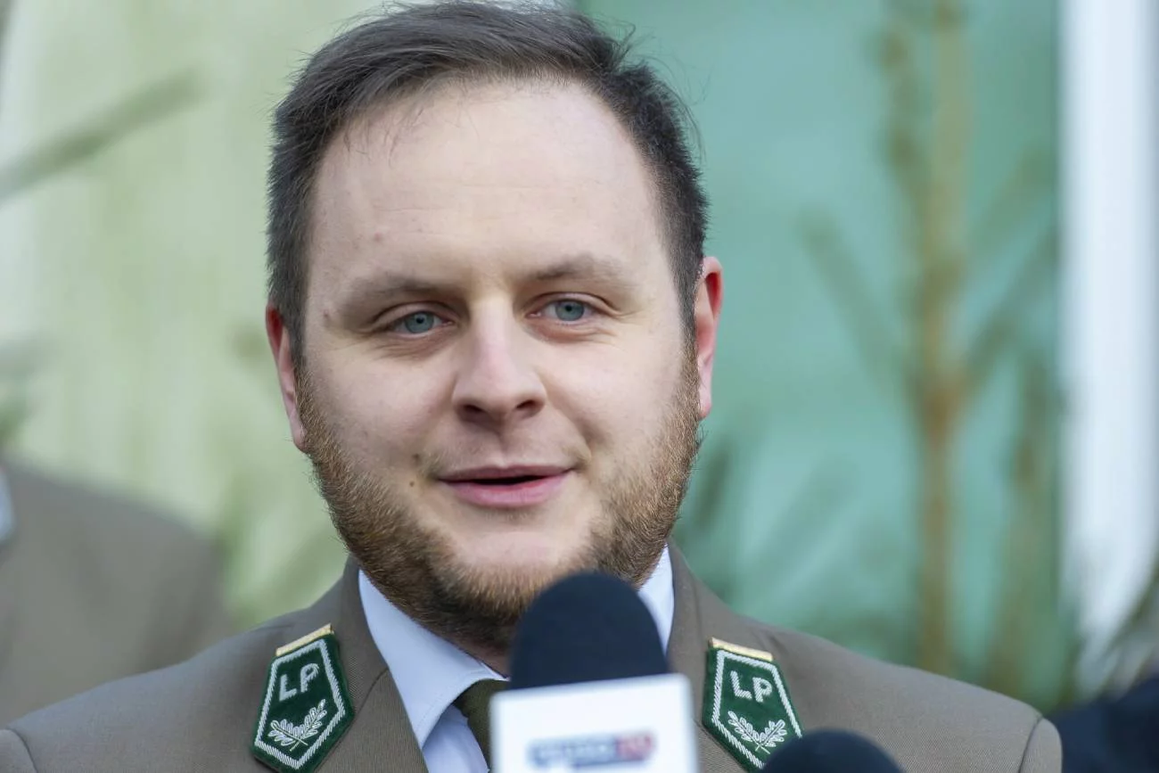 Michał Gzowski, rzecznik prasowy Lasów Państwowych
