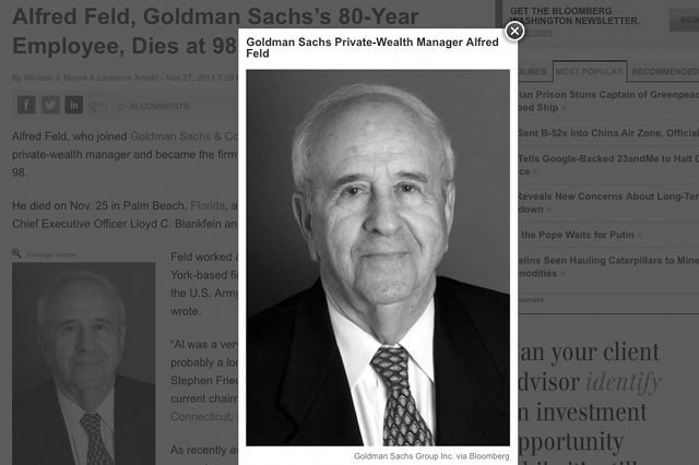 Alfred Feld zmarł w wieku 98 lat