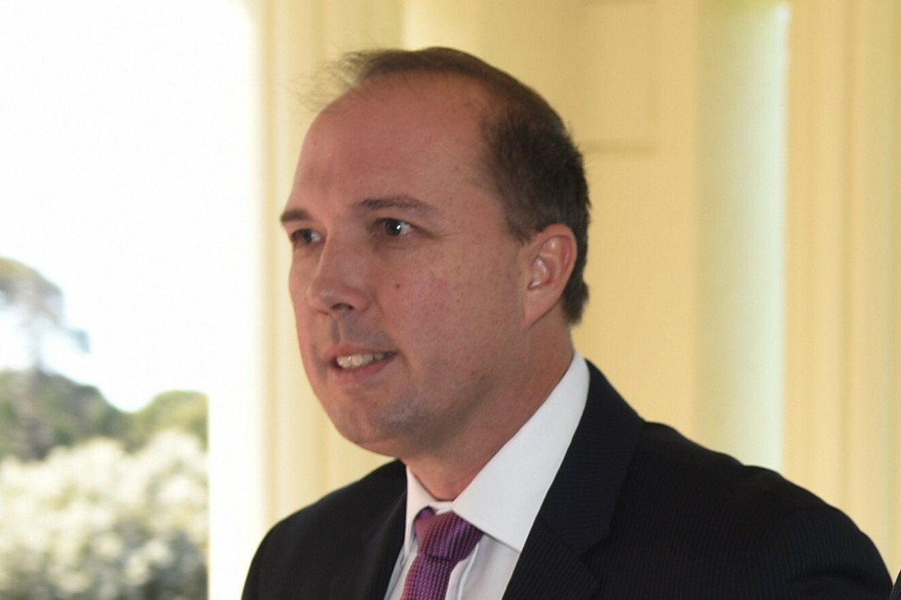 Minister Peter Dutton zaskoczył swoją wypowiedzią o Chinach i Rosji.