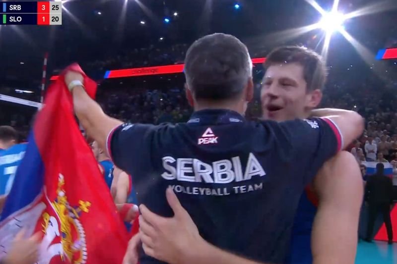 Serbowie już wcześniej byli mistrzami Europy w piłce siatkowej.