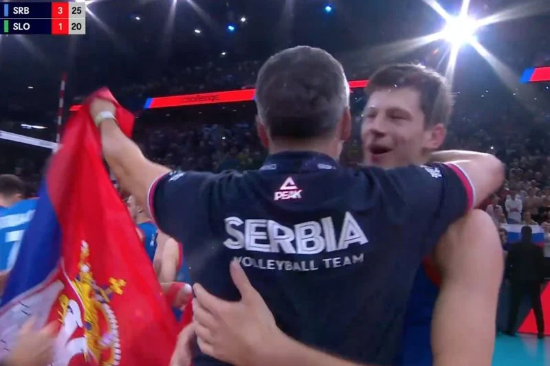 Serbowie już wcześniej byli mistrzami Europy w piłce siatkowej.