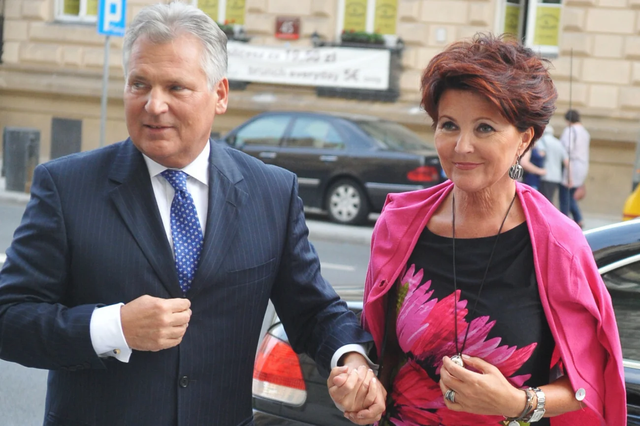 Jolanta i Aleksander Kwaśniewscy - wzorowa para