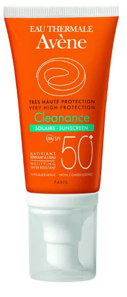 Cleanance krem z filtrem SPF 50 do cery tłustej i trądzikowej Avene / apteki