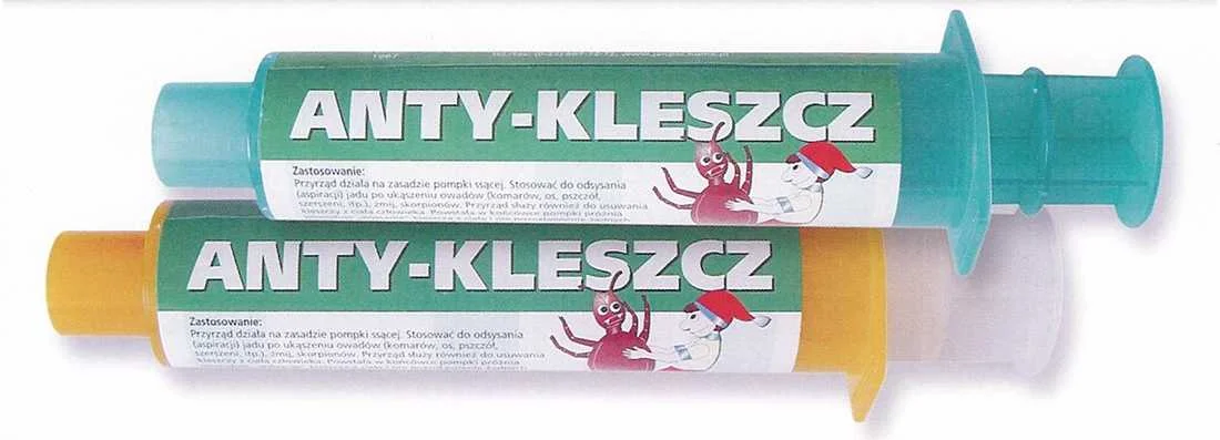 Przykładowy przyrząd do usuwania kleszczy, jaki można nabyć w aptece za kilkanaście złotych