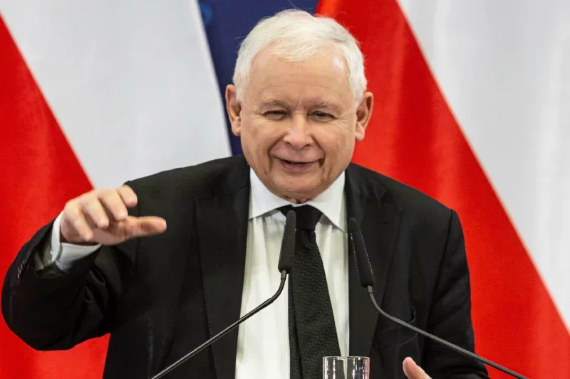 Jarosław Kaczyński mówił o Lechu Wałęsie.