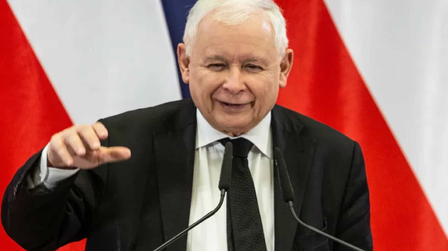 Jarosław Kaczyński mówił o Lechu Wałęsie.