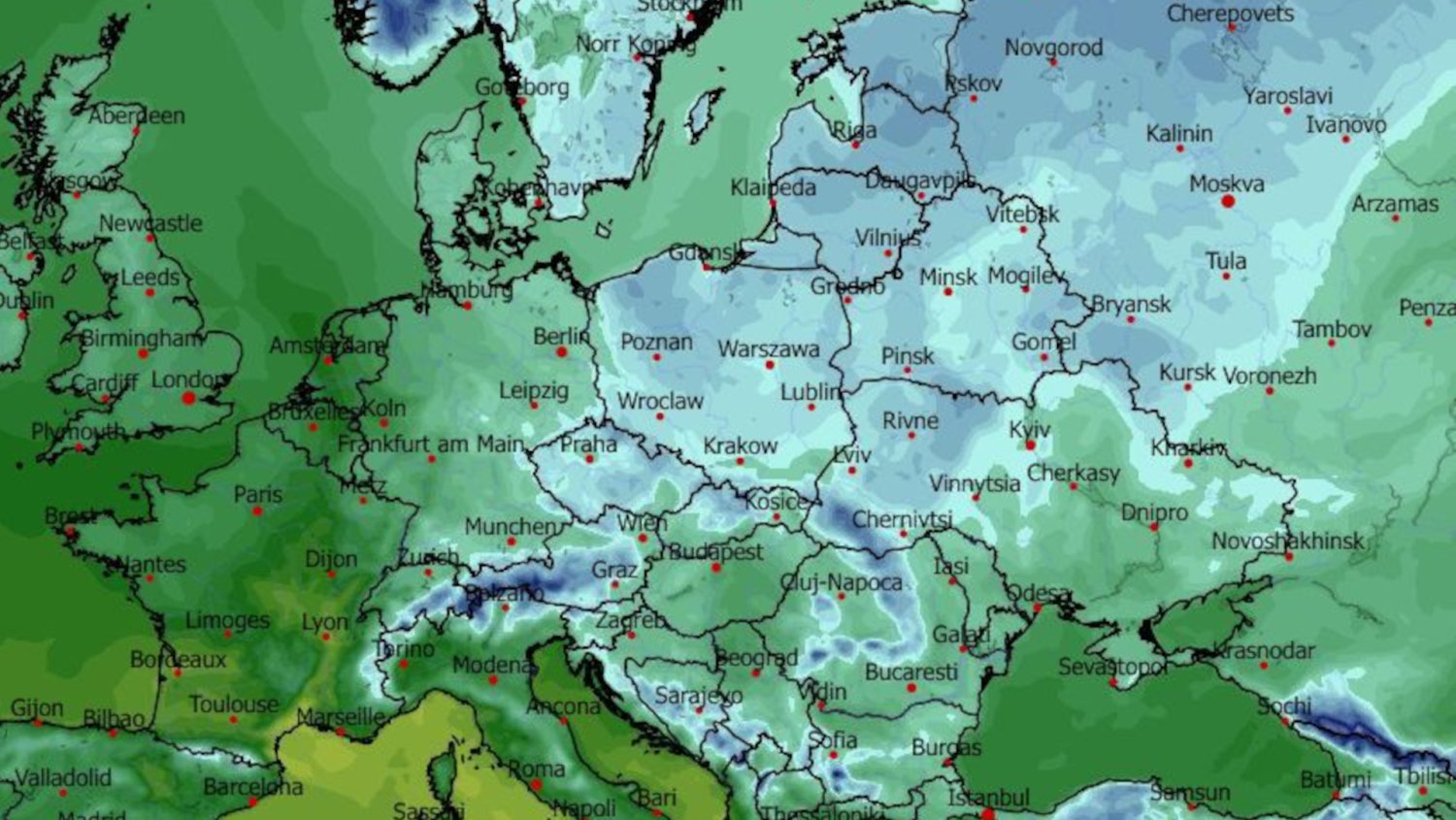 Nagły zwrot w pogodzie po świętach. Najpierw 20 stopni, a potem mróz i śnieg