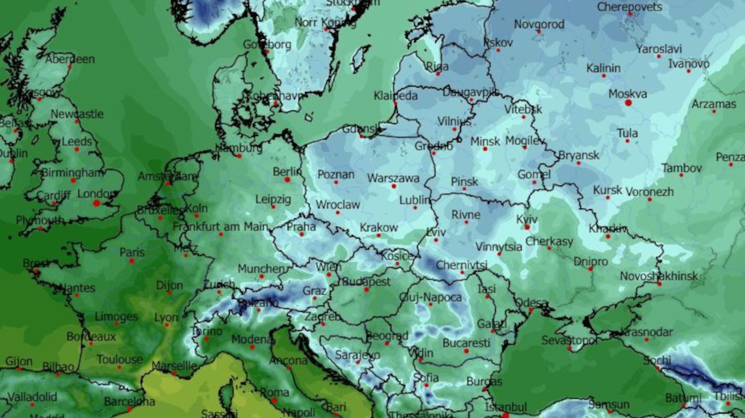 Mróz i śnieg po Wielkanocy. Prognoza pogody IMGW