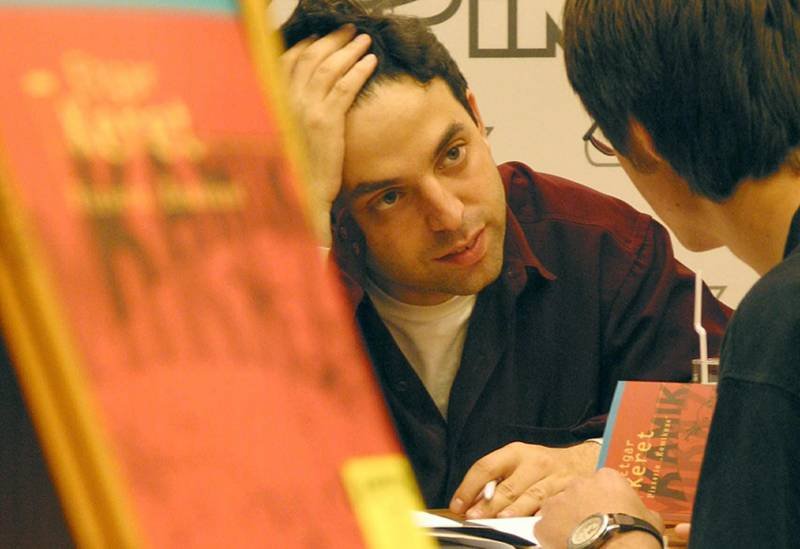 Etgar Keret na spotkaniu z czytelnikami