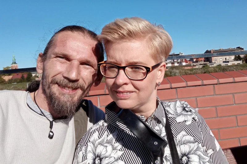 Dziś Anna może liczyć na wsparcie swojego partnera.
