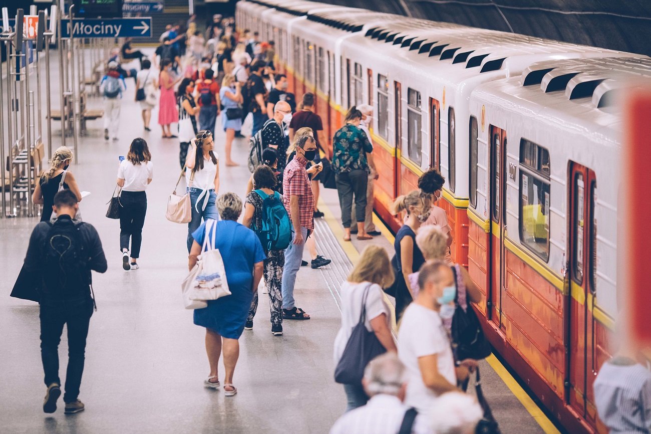 10 stacji warszawskiego metra jest zamkniętych.