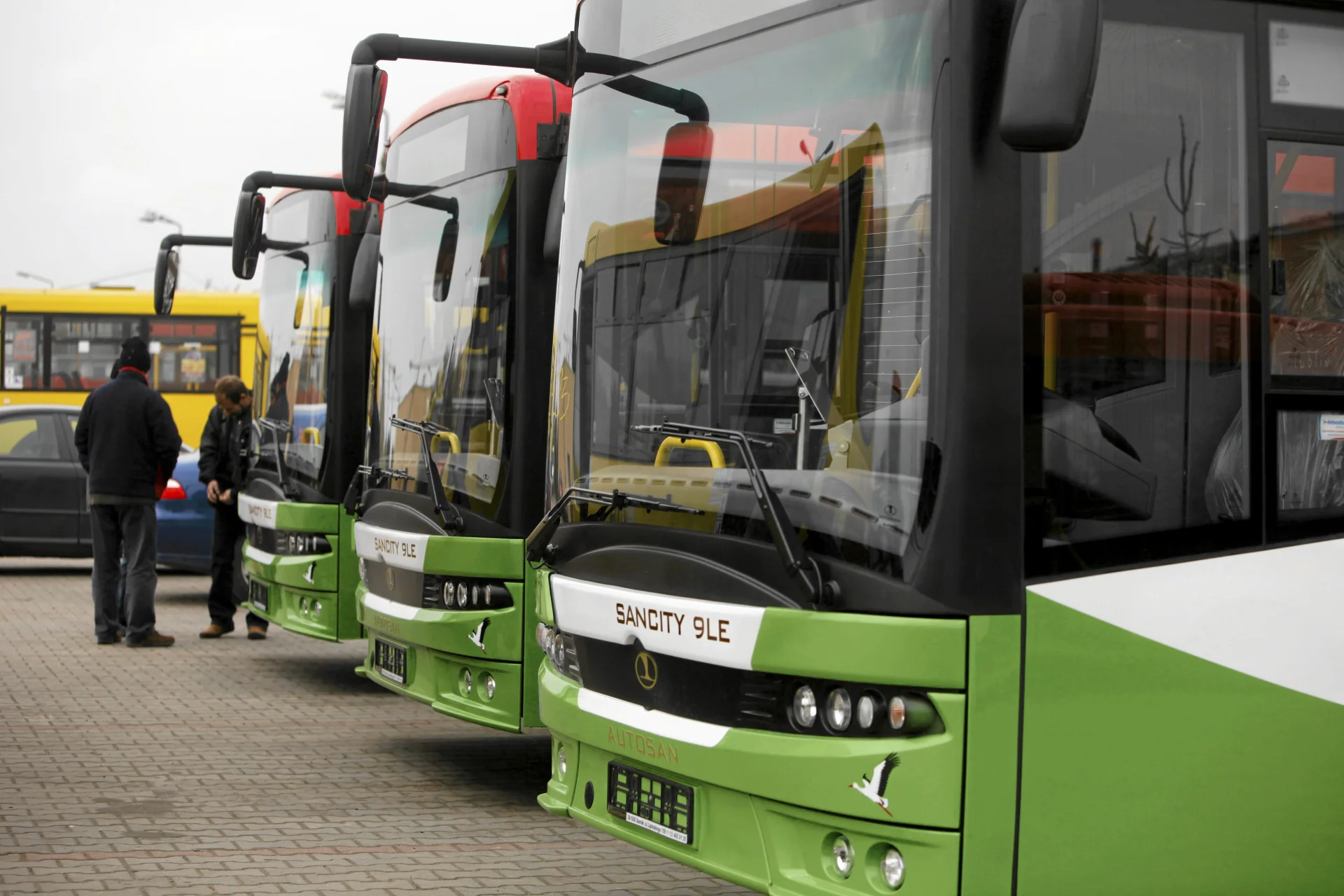 Nowe autobusy Autosan w Lublinie (2012).