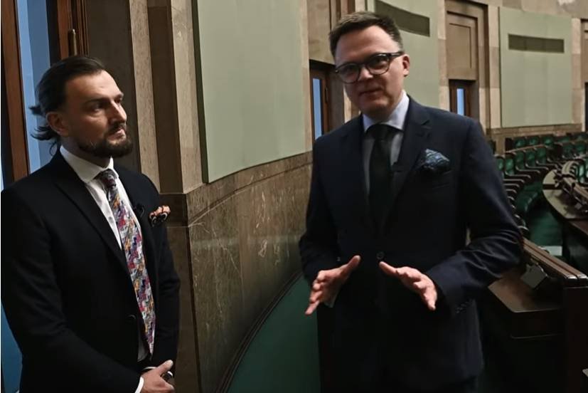 Szymon Hołownia ruszył z videopodcastem Sejm. Tego jeszcze nie było