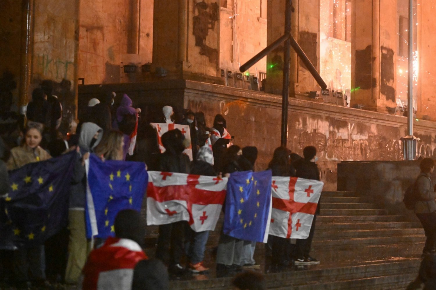 Michał Kulicki z TVP World ranny w Gruzji.