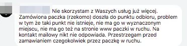 Komentarze oburzonych internautów na facebookowym profilu Ruch S.A.