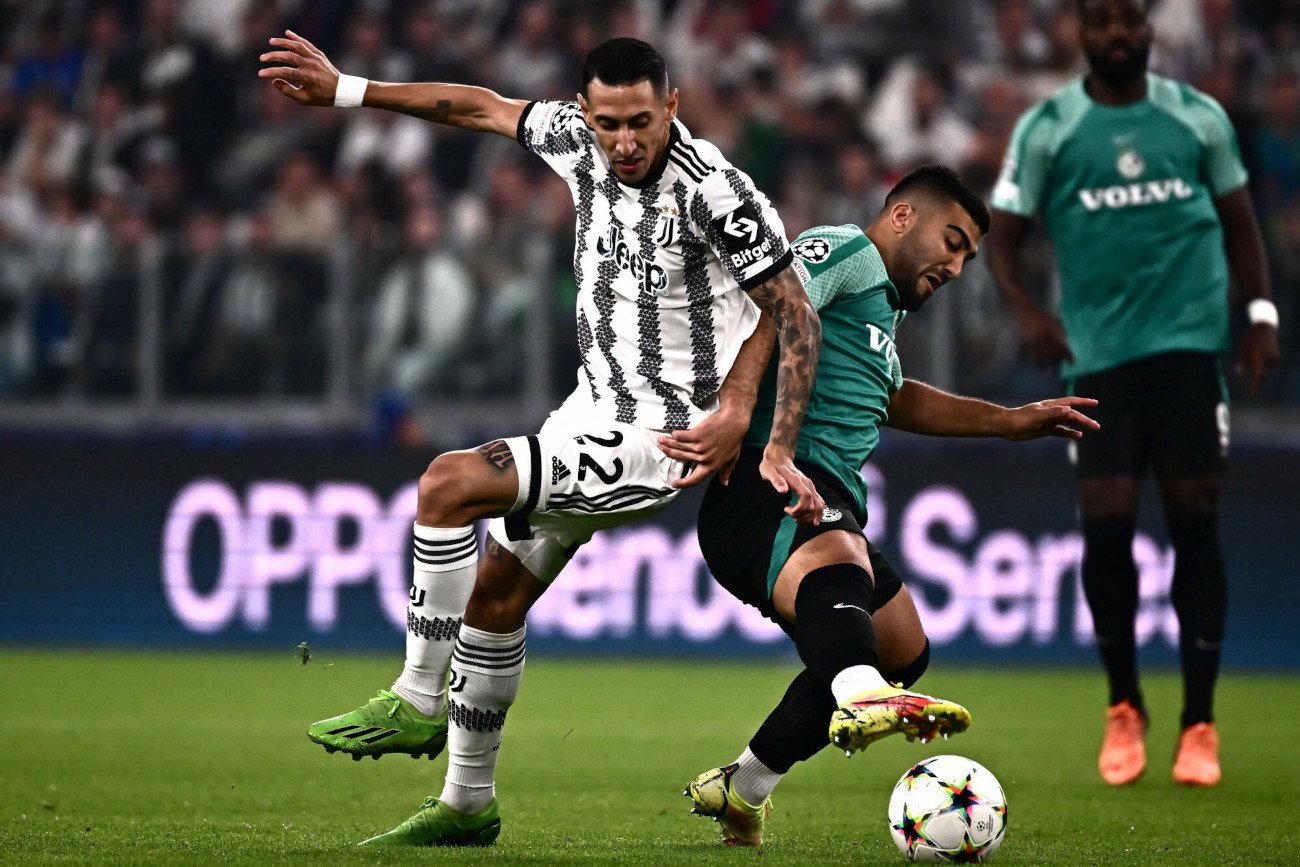 Agrentyńczyk Angel Di Maria był prawdziwym motorem napędowym ofensywnych akcji Juventusu Turyn.