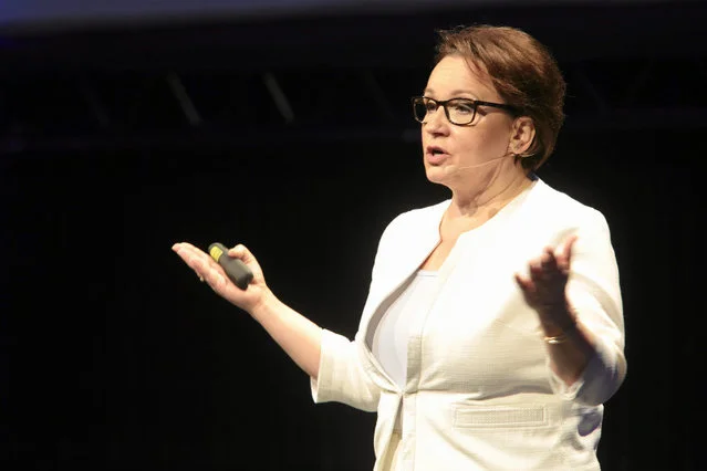 Minister Anna Zalewska ciągle nie odpowiada na wszystkie pytania dotyczące  reformy edukacji.