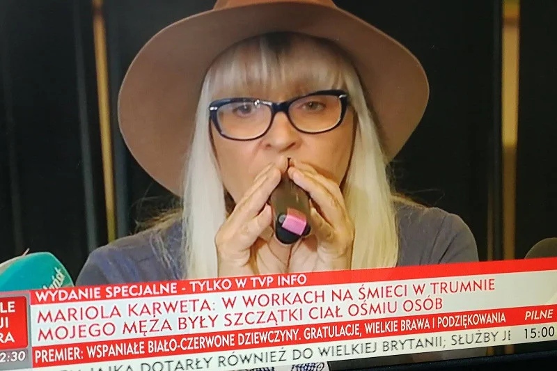 Konferencja żony ofiary katastrofy smoleńskiej. Co powiedziała Mariola Karweta?
