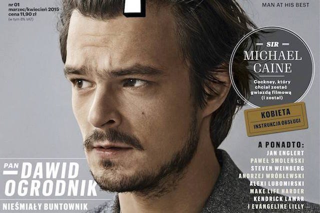 Dawid Ogrodnik w mocnym wywiadzie w pierwszym numerze Esquire Polska.