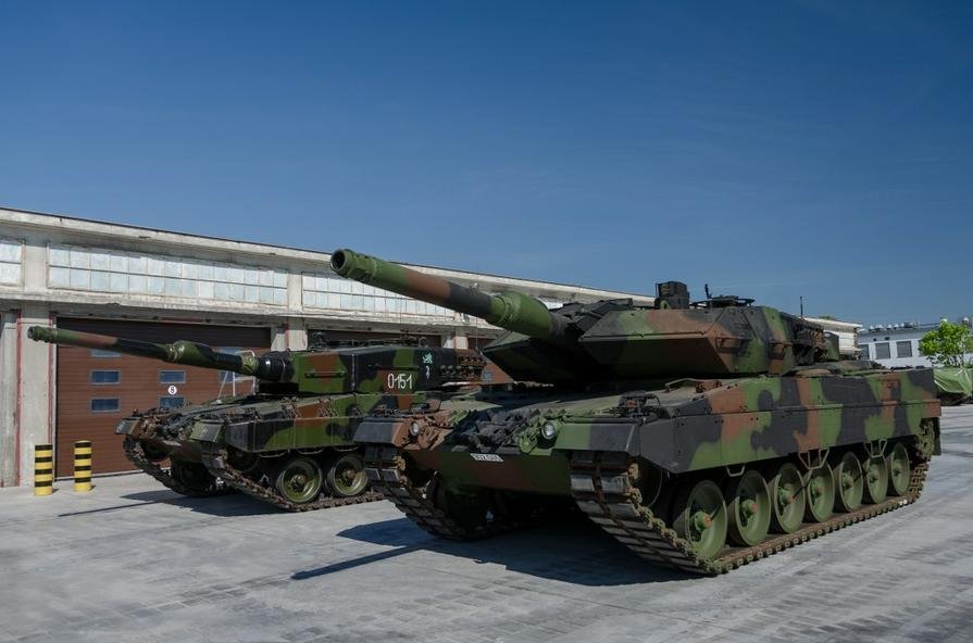 W Warszawie pojawiły się czołgi Leopard. Oficjalnie z powodu defilady, która odbywa się w przyszłym tygodniu