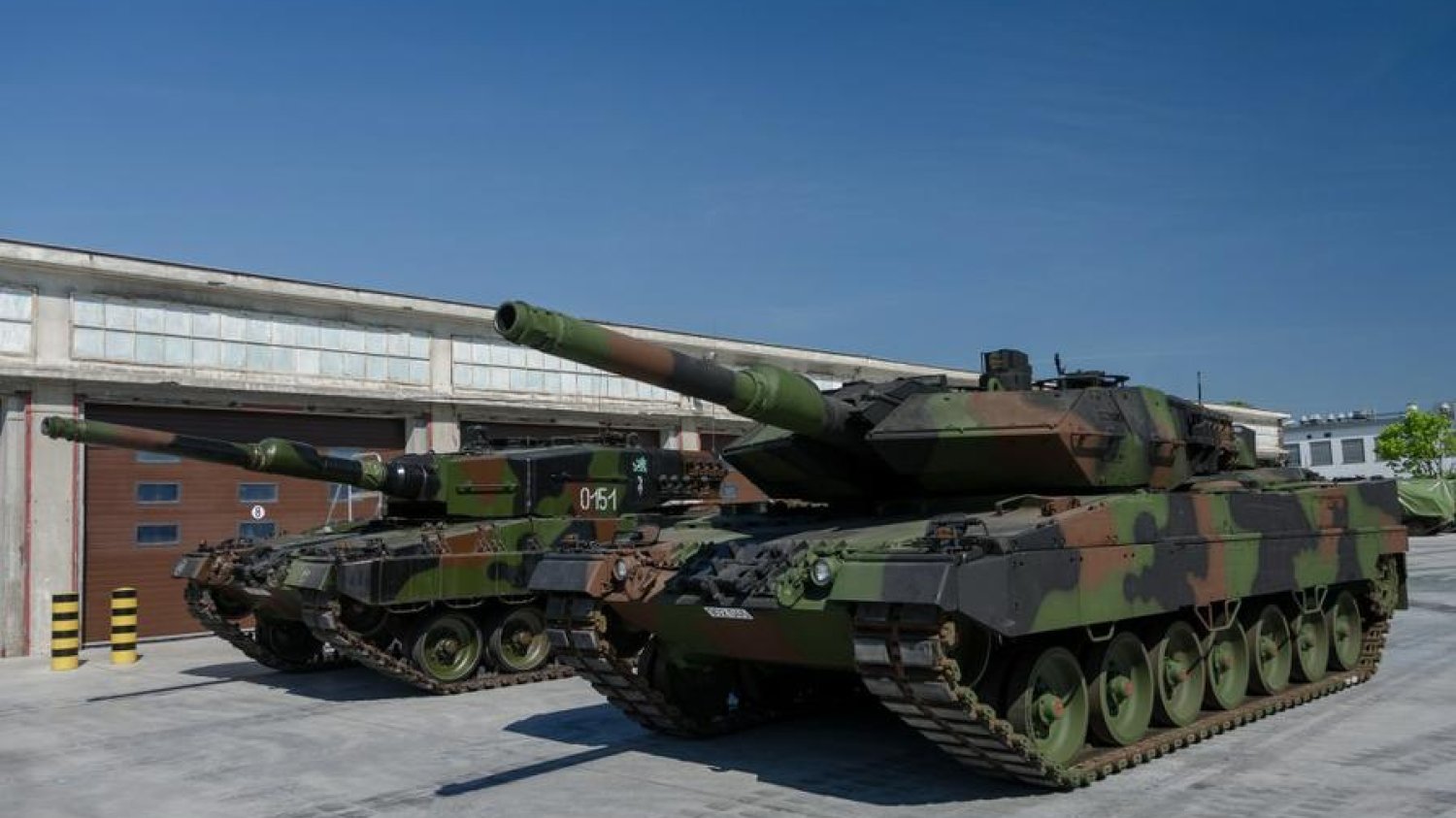 W Warszawie pojawiły się czołgi Leopard. Oficjalnie z powodu defilady, która odbywa się w przyszłym tygodniu