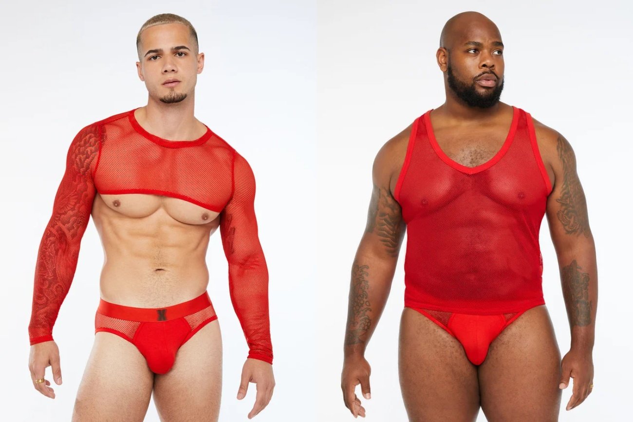 Na Walentynki Rihanna wypuściła linię seksownej bielizny dla mężczyzn