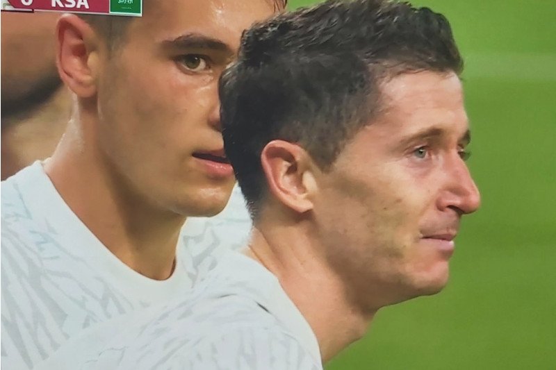 Robert Lewandowski popłakał się ze szczęścia. Zwycięstwo Polski na mundialu
