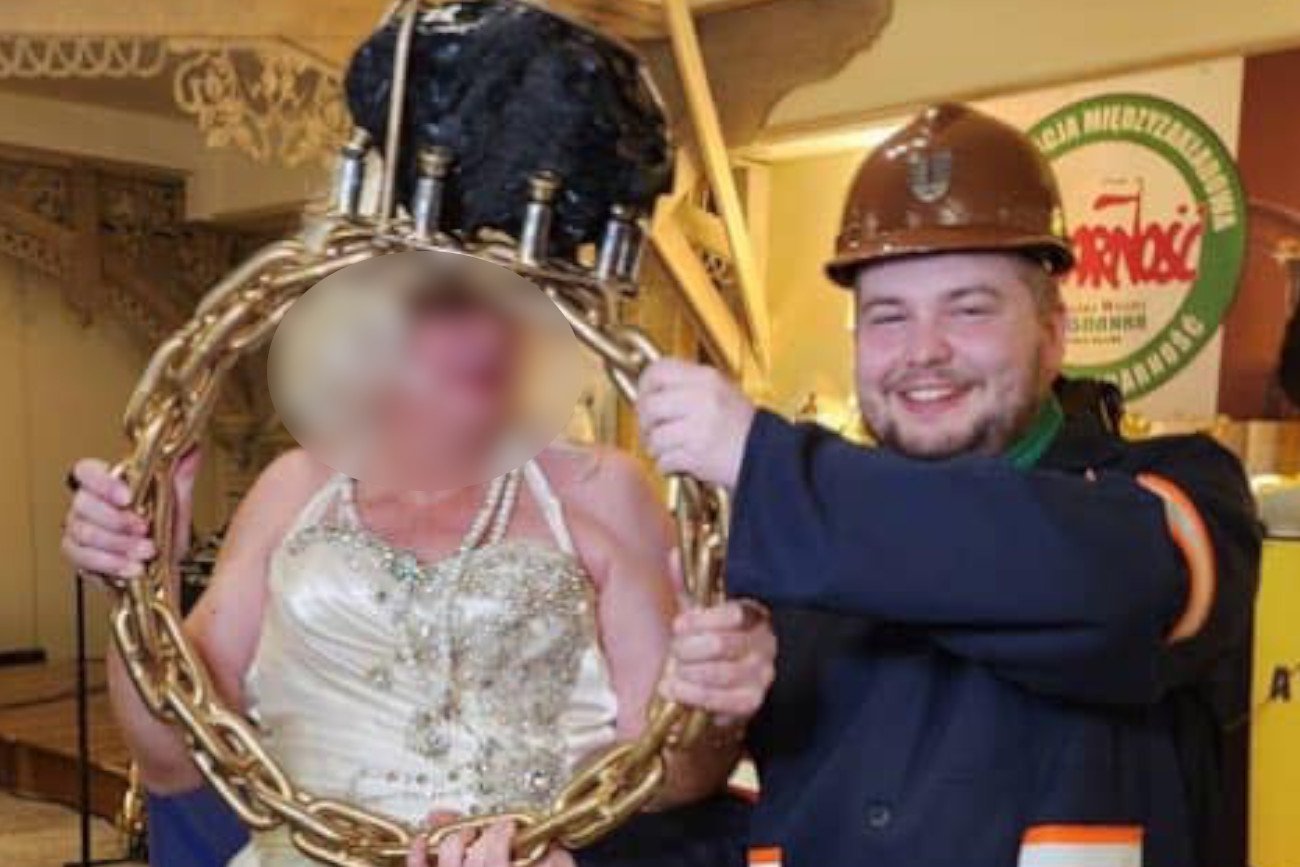 Michał Moskal sam pokazał zdjęcia z fikcyjnego "ślubu".