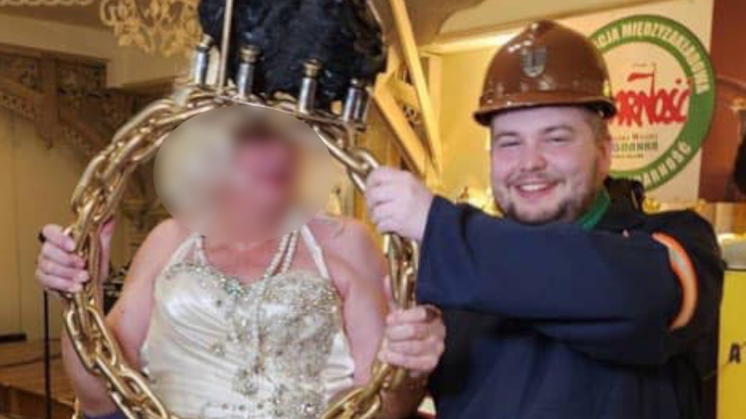 Michał Moskal sam pokazał zdjęcia z fikcyjnego "ślubu".