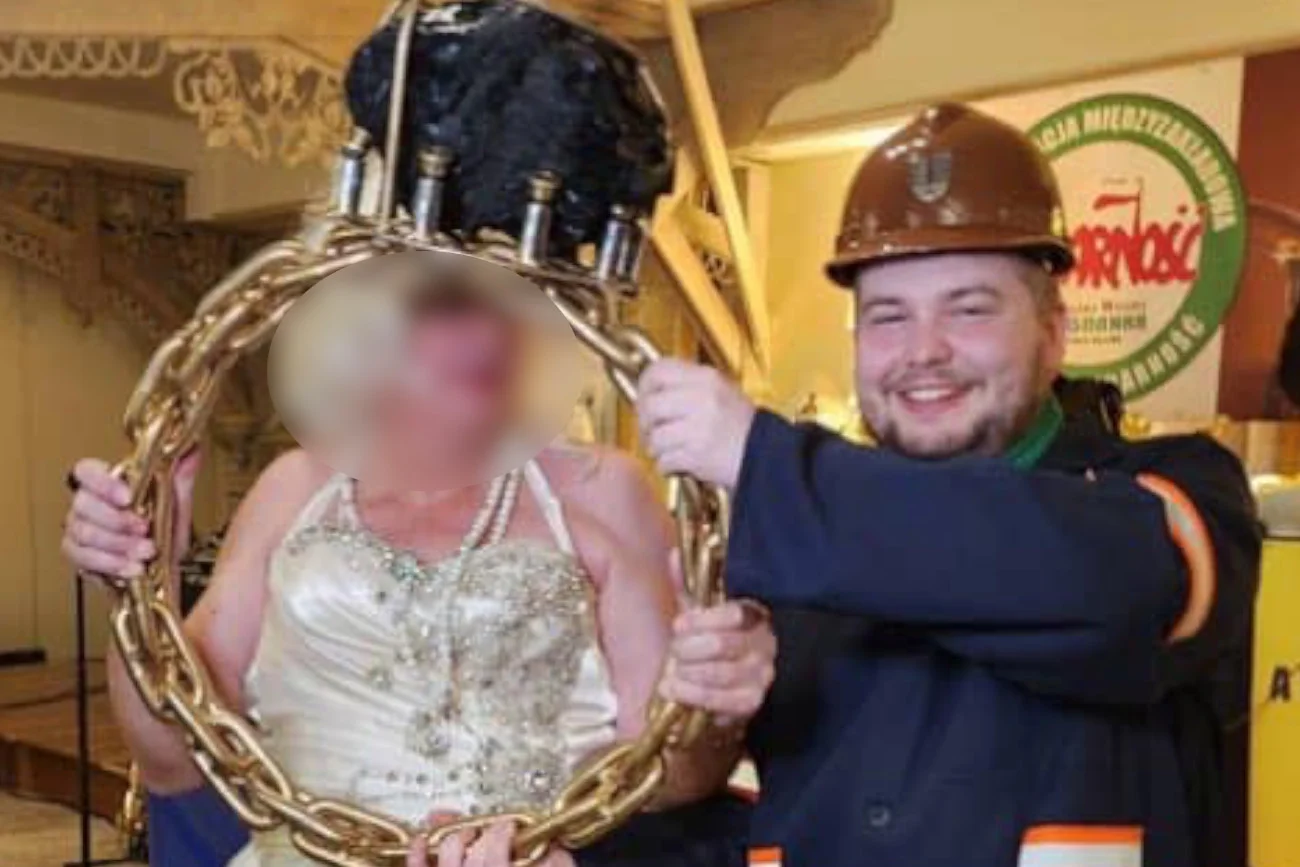 Michał Moskal sam pokazał zdjęcia z fikcyjnego "ślubu".