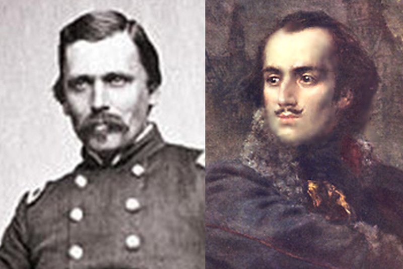 Polscy bohaterowie Ameryki - Włodzimierz Krzyżanowski i Kazimierz Pułaski.