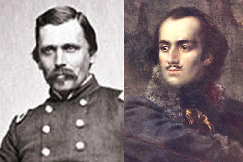Polscy bohaterowie Ameryki - Włodzimierz Krzyżanowski i Kazimierz Pułaski.