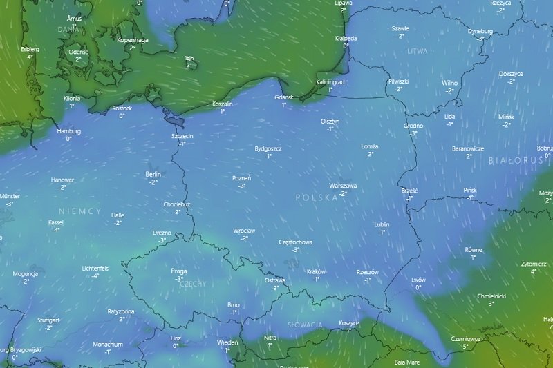 Na razie w Polsce nie będzie wiosennej pogody. Przyszło ochłodzenie.