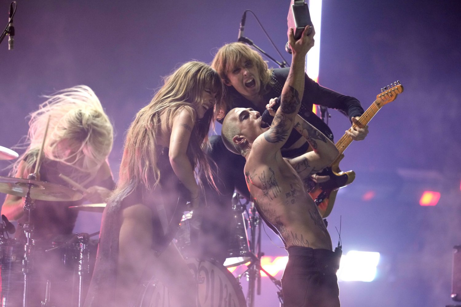 Już w 2021 roku Europa oszalała na punkcie Måneskin.