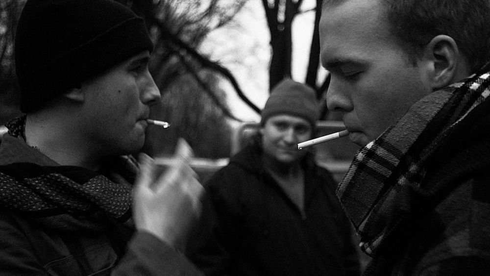 Od lewej: Karol Mroziński, Grzegorz Radomski