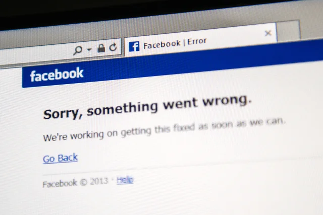 Awaria Facebooka może wywołać ataki paniki.