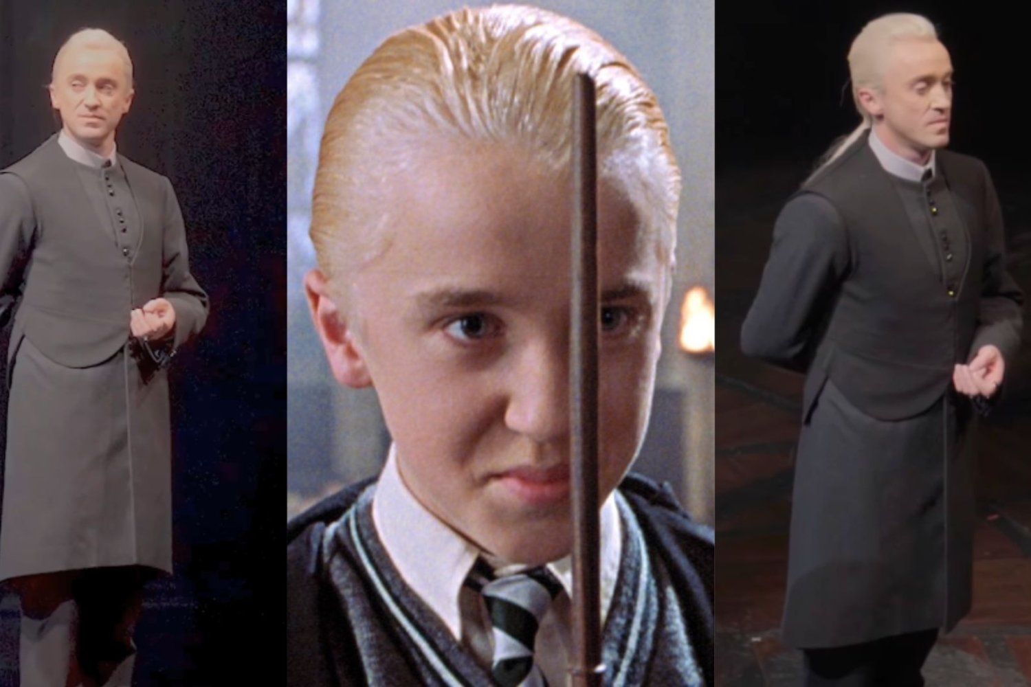 Tom Felton w "Harry Potter and the Cursed Child" Tom Felton jako Draco Malfoy