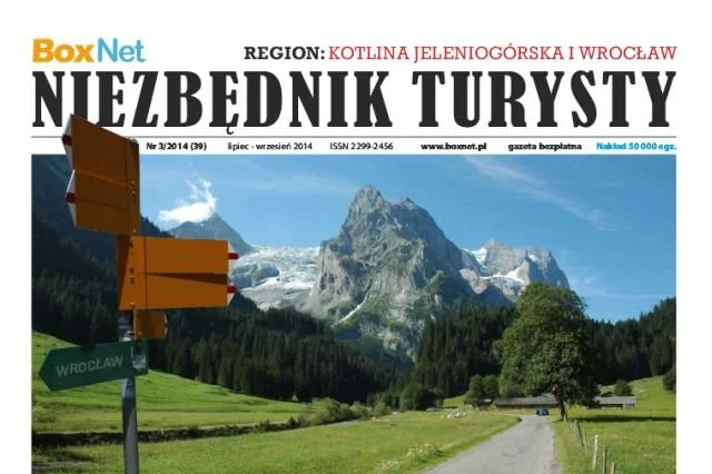 Niezbędnik Turysty, przewodnik z Alpami zamiast Karkonoszy