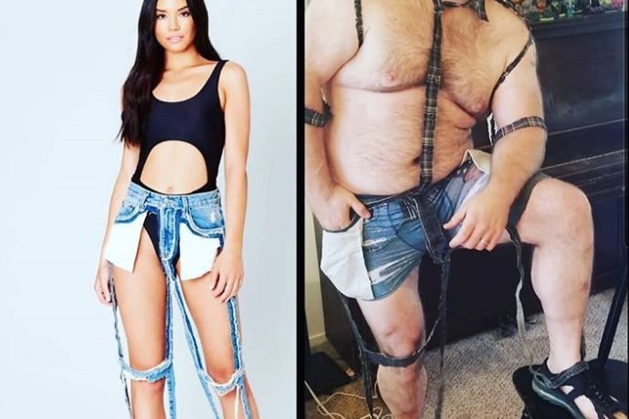 Szał na punkcie wyciętych dżinsów Camar trwa!